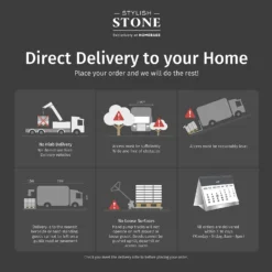 Stylish Stone Daleside Walling Half Block - Slate -Lifetime Sales 14537694 1765047789324671