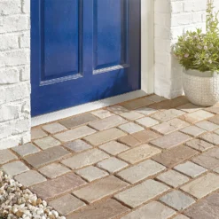 Stylish Stone Tumbled Cobble Set 100 X 100mm - Sycamore -Lifetime Sales 14537703 3945047617418539