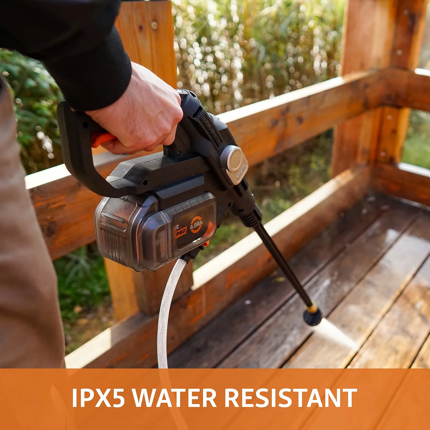 Worx Nitro Brushless Hydroshot Cordless Pressure Washer 8 Worx Nitro Brushless Hydroshot Cordless Pressure Washer - Image 6